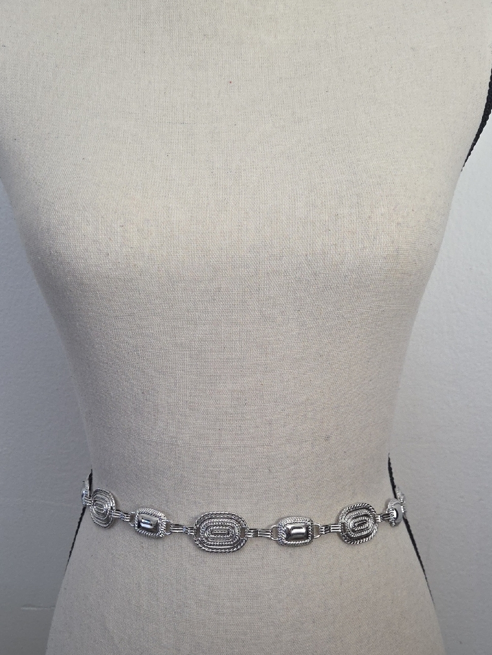 Silver Statement Chain Belt
